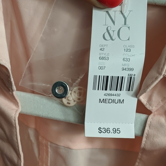 3 for $30 Pink Button Down Shirt - Picture 6 of 6